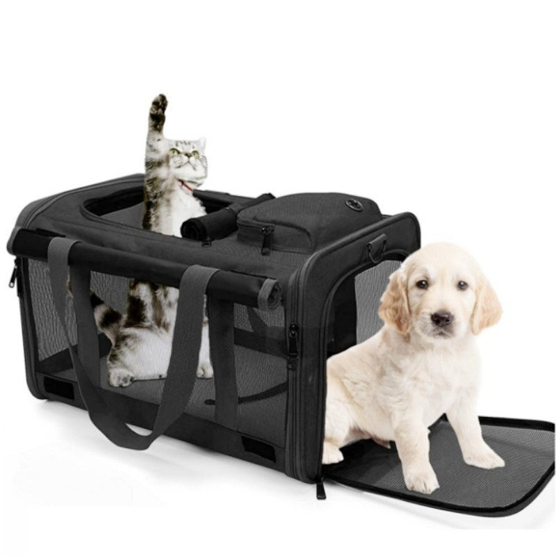 Out Portable Pet Dog And Cat Shoulder Crossbody Handbag