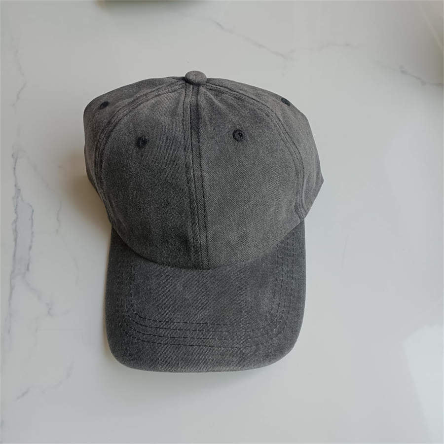 The Heritage Wash: Retro Washed Cotton Peaked Cap