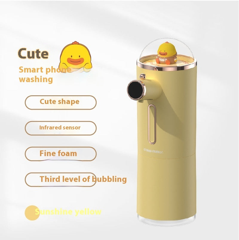 Household Automatic Inductive Soap Dispenser Foam Electric Washing Phone