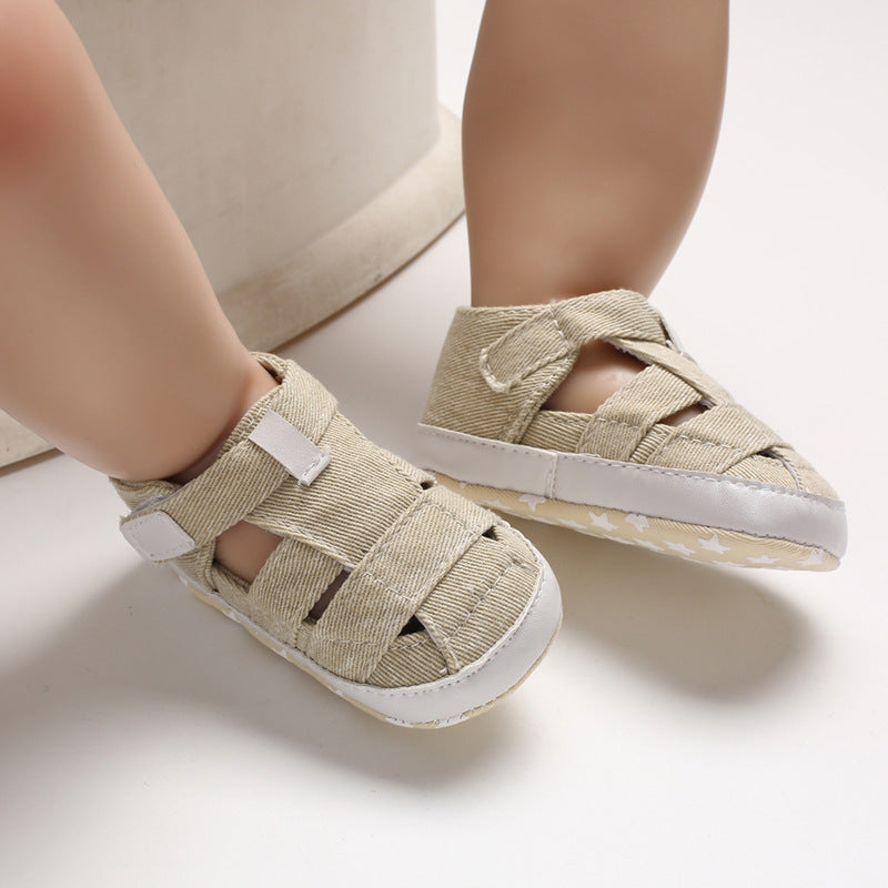 First Voyager: Soft-Crib Anti-Slip First Walker Sandals
