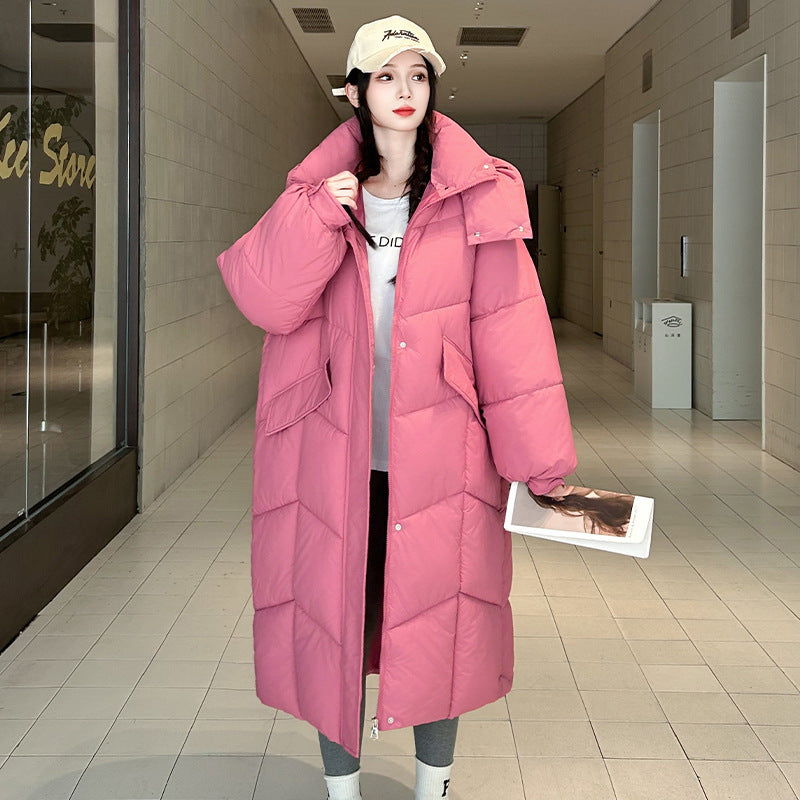 Thick Loose And Warm Cotton-padded Coat Women