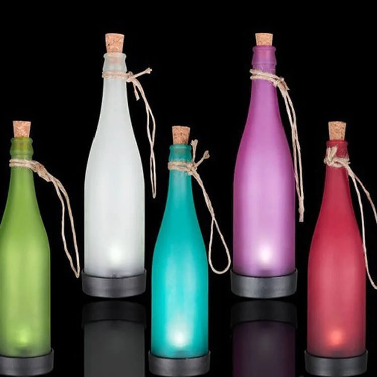 Solar Wine Bottle Lamp Decorative Lamp LED Shaped Lamp