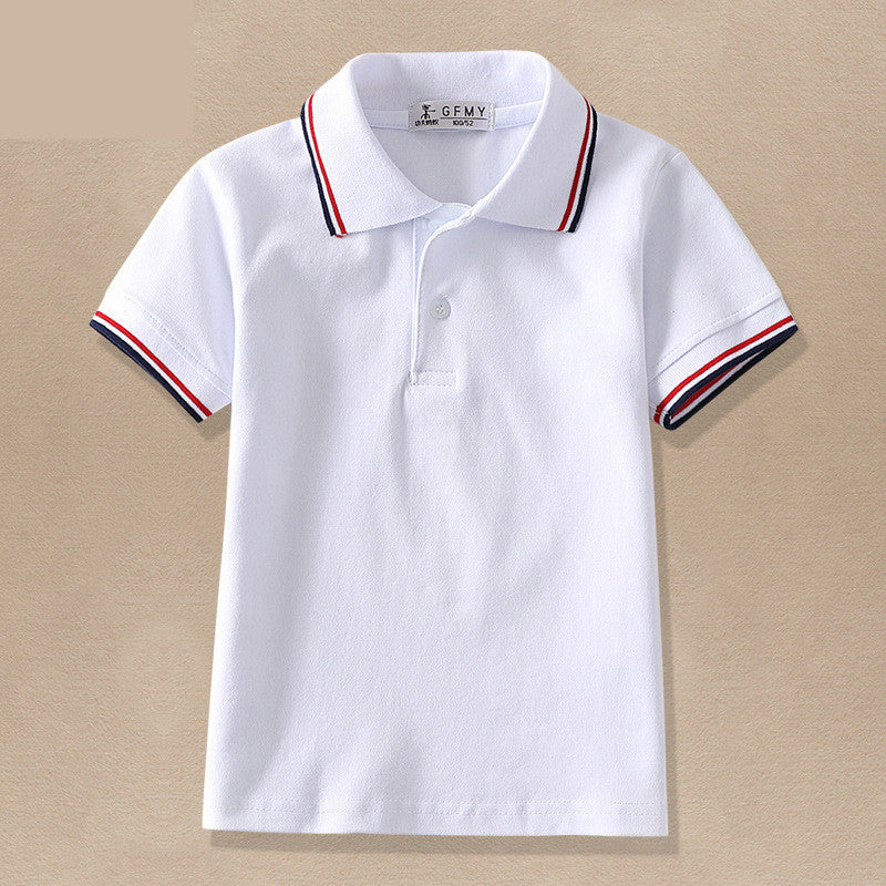 Presential CUHK Pristine White Lapel Polo