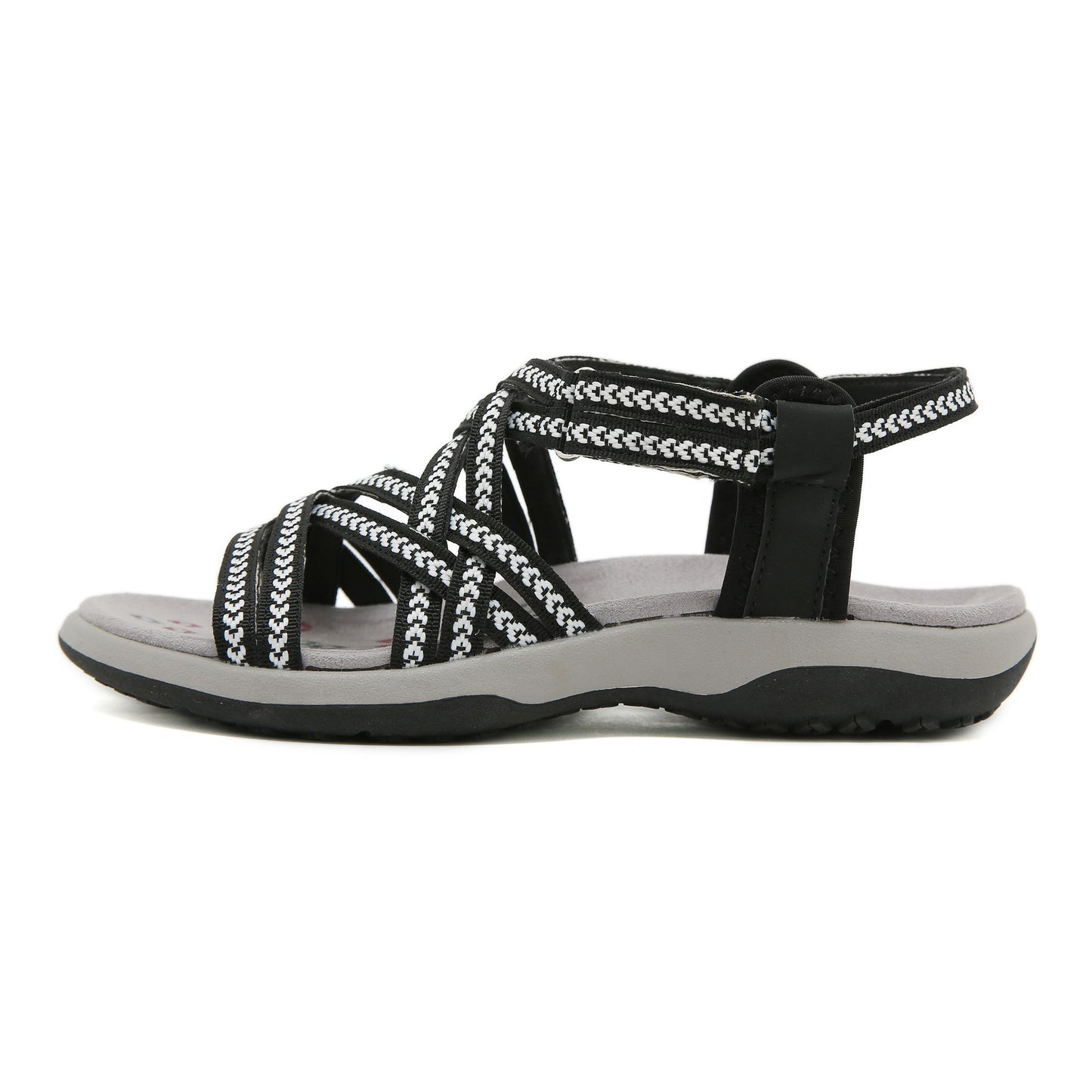 Sports Printed Casual Velcro Plus Size Women's Sandals