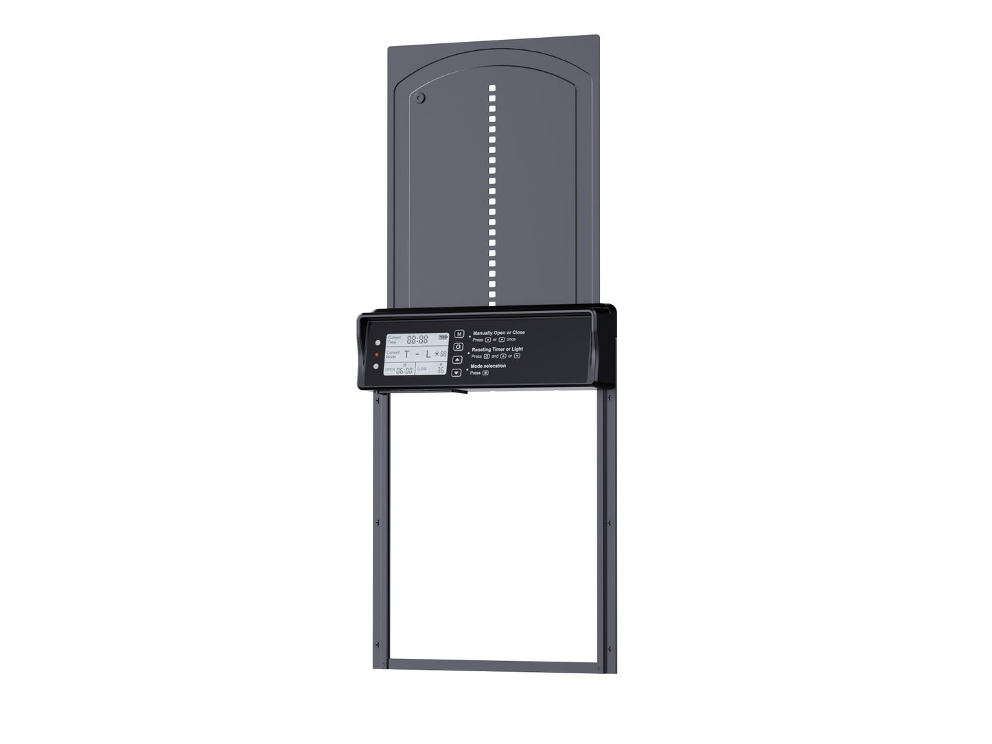 Remote Control Timing Alarm Solar Chicken House Door