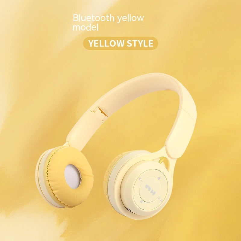 FoldBass: Wireless Foldable Extra Bass Over-Ear Headphones