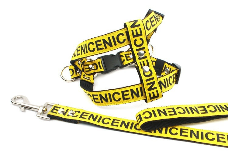 Casual PET Polyester Traction Dog Collar