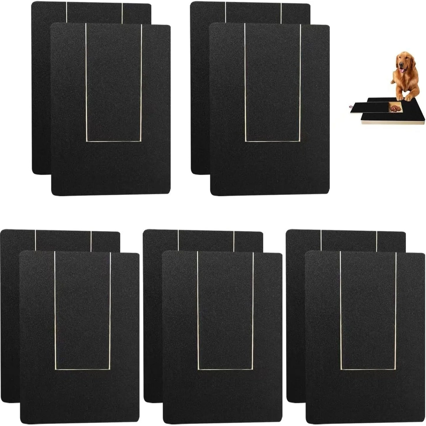 Pet Wooden Dog Scraper Solid Wood Dog Nail File Board