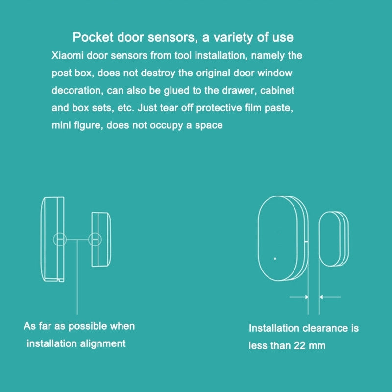 Door And Window Body Sensors Door Alarm