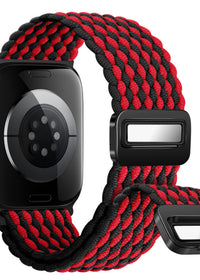 Wave pattern black red