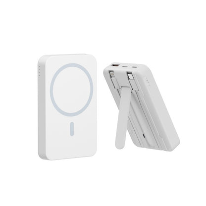 Magnetic Power Bank Mobile Power Supply Wireless Charger With Cable