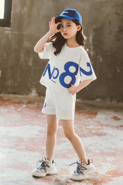 The Athletic Lounge: Girls’ Loose Sport Two-Piece Set