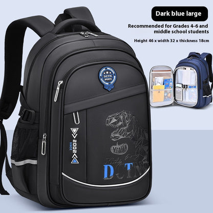 The Multi-Compartment: Burden-Reduction Large-Capacity Schoolbag