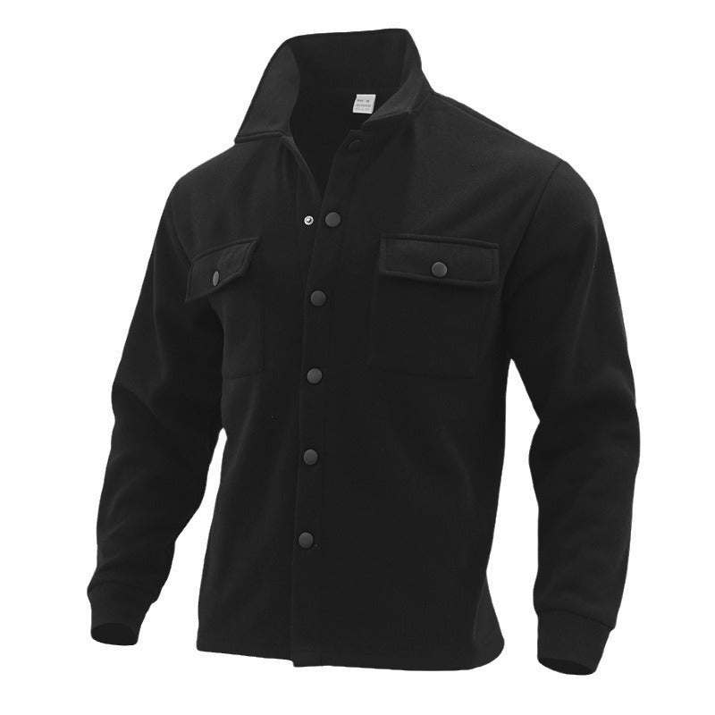 Mens Casual Fashionable Slim Fit Jacket Tailored Effortless Style
