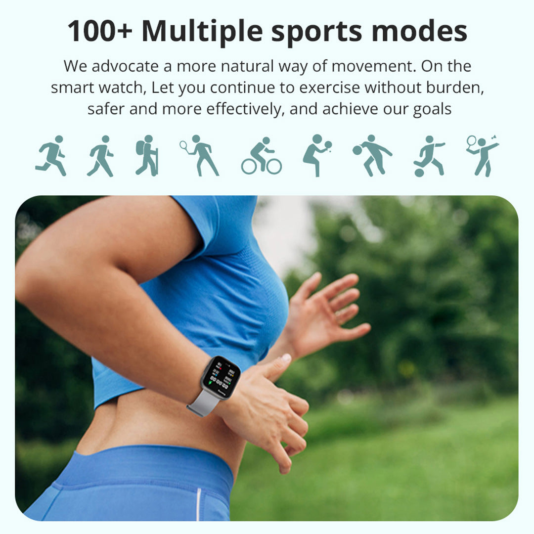 Precision Pulse: High-End IP68 Heart Rate Monitoring Watch