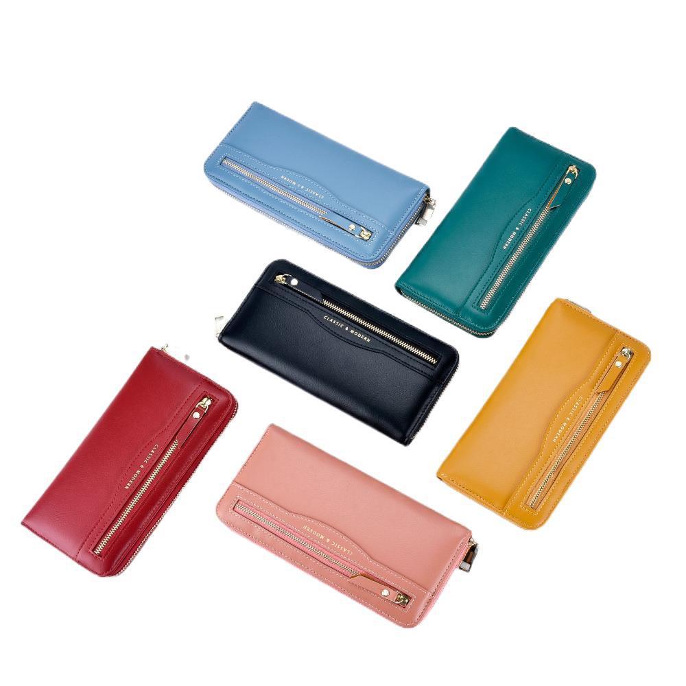 Women's Wallet Zipper Multifunctional Change Long Clutch