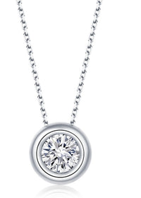 1ct Moissanite Pendant