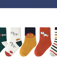 Lion theme socks