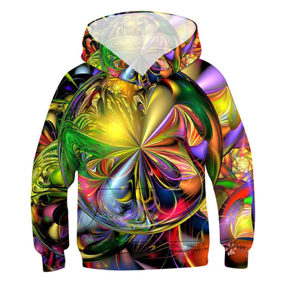 Immersive 3D Vision Digital Graphic Hoodie