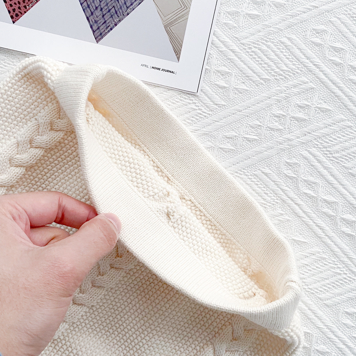 Thin Lace Knit Shorts For Girls