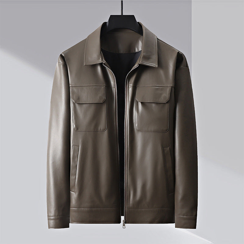 New Mens Lapel Business Casual Jacket Professional Freshness