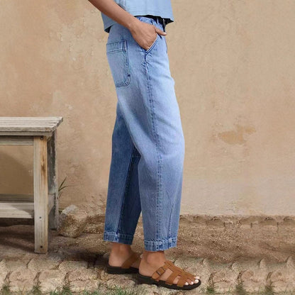 Casual Fashion Loose Jeans Trousers