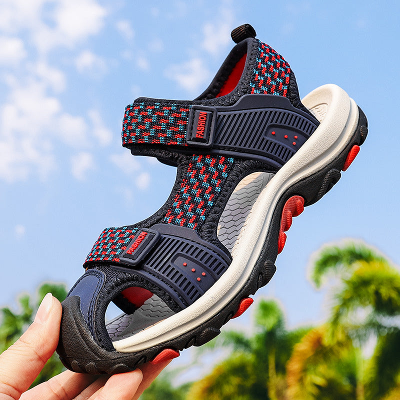 Soft Step: Boys’ New Season Soft-Sole Sandals