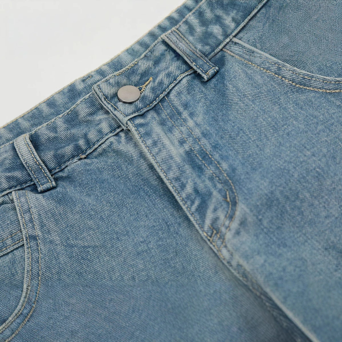 Butterfly Lace Stitching Design Jeans For Women