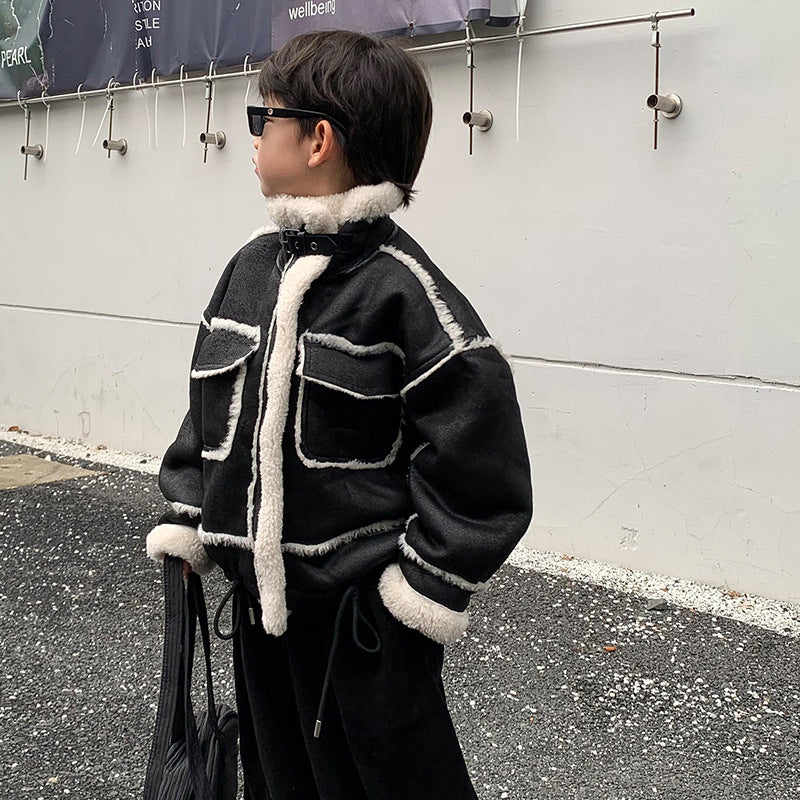 The Thermal Biker: Fleece-Padded Autumn & Winter Leather Jacket