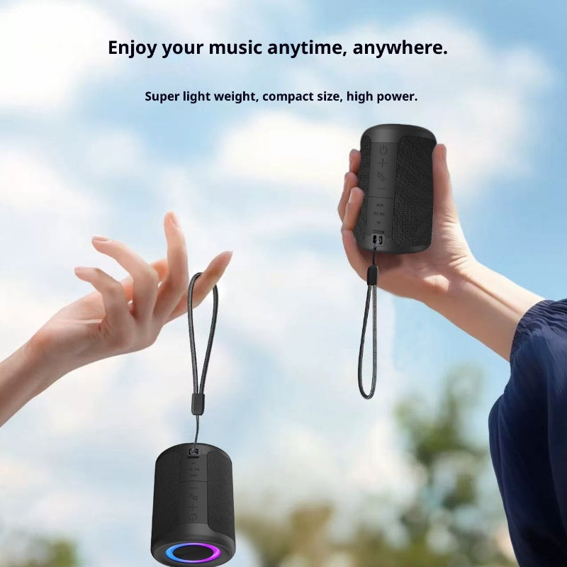 The Bass Mini: Portable Bluetooth Small Music Speaker