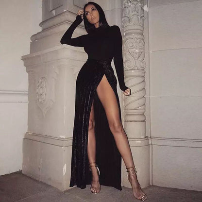 Fashion Slim And Tall Looking Split Skirt For Women