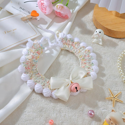 Wool Woven Collar British Shorthair Kittens Handmade