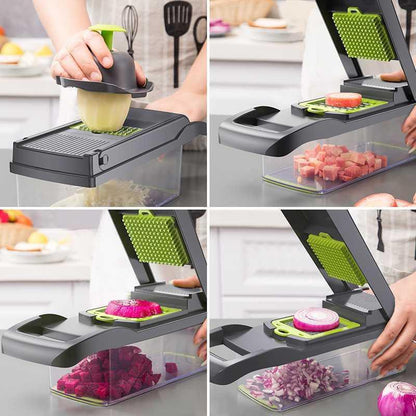 Compact Vegetable Silk Shredder | Household Kitchen Slicer Gadget