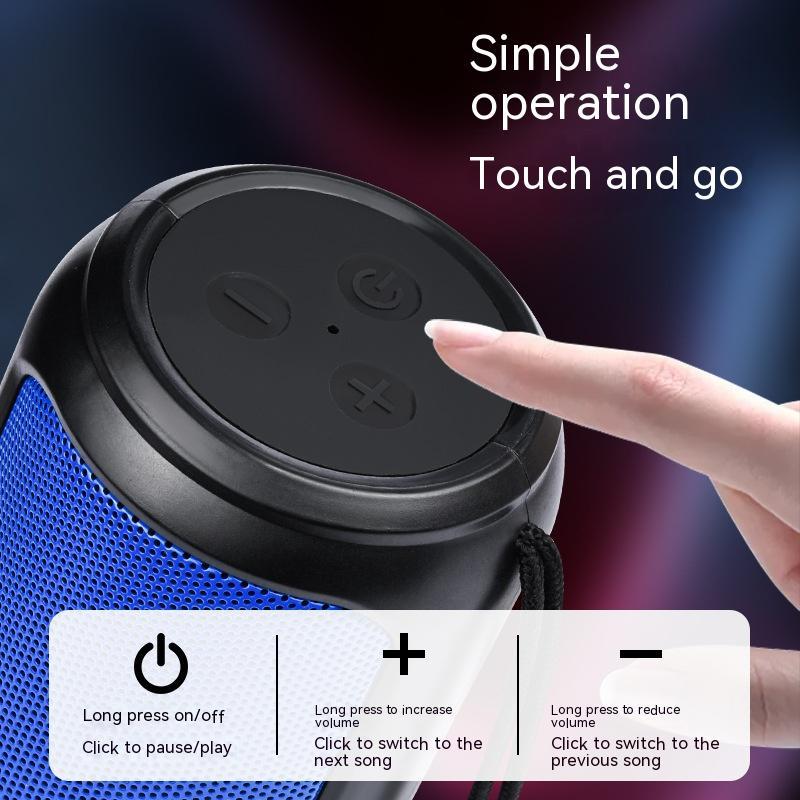Technology Wireless Bluetooth Speaker With Diaphragm Subwoofer Portable Smart Advertising Audio Support LOGO Wholesale