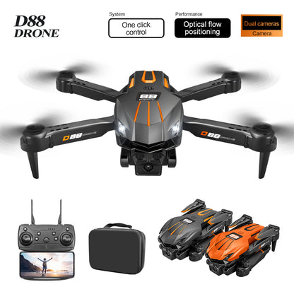D88 Fixed-Altitude Stroboscopic Dual-Camera Drone