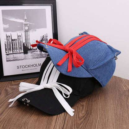 Three-dimensional Ear Straps Decorative Niche Baseball Cap