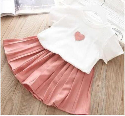 The Summer Collection: Big Bow Silk-Touch T-Shirt & Shorts Set