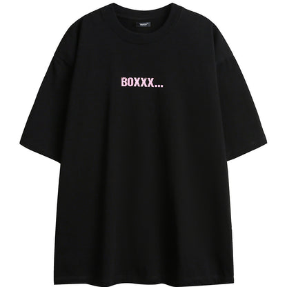 Printed Casual Short-sleeved Cotton T-shirt For Men