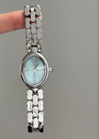 Silver Streak Mint Green