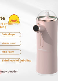 Rabbit Pink Soap Dispenser