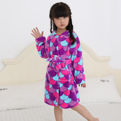 The Tenma Robe: Flannel Children’s Home Nightgown