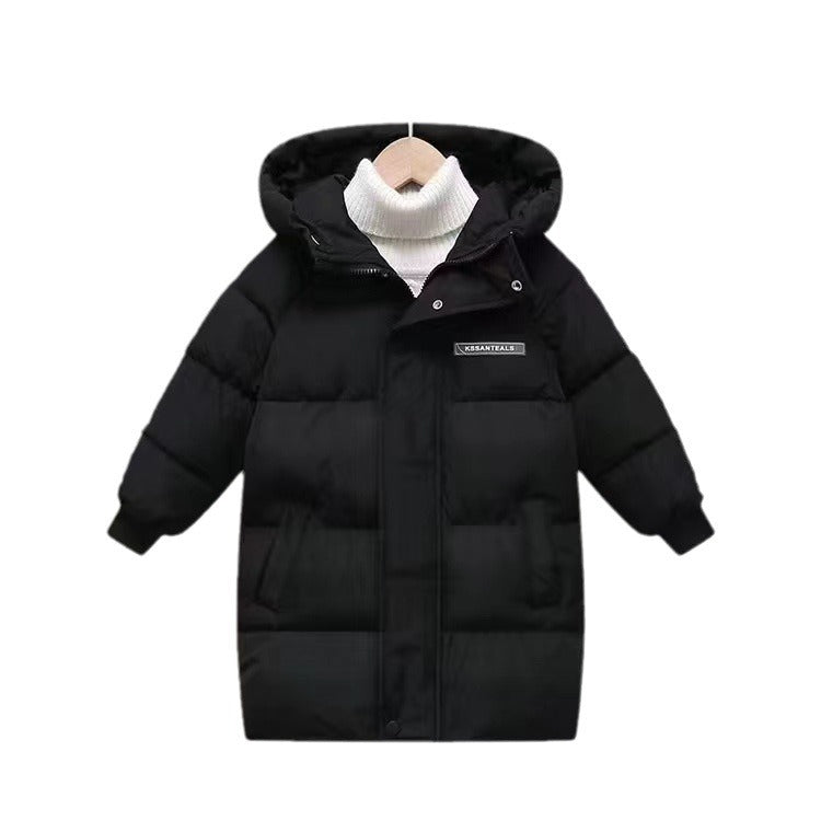 The Wadded Shield: Mid-Length Thickened Down-Alternative Jacket