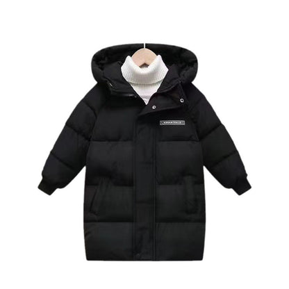 The Wadded Shield: Mid-Length Thickened Down-Alternative Jacket