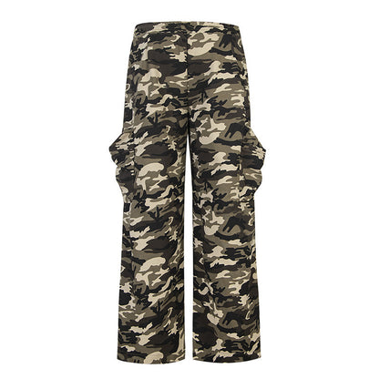 Sports Loose Camouflage Pants Women
