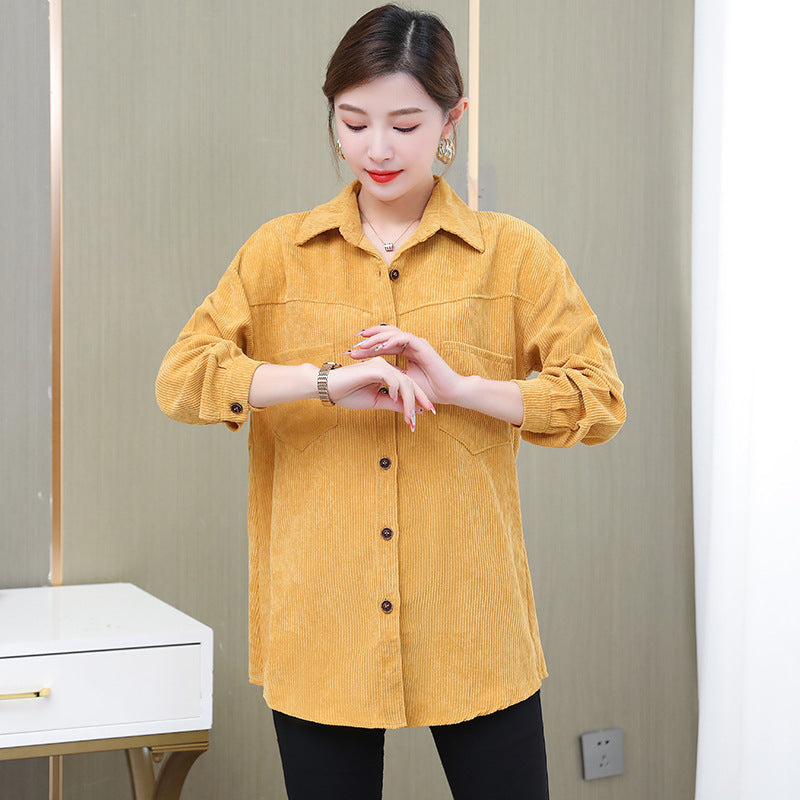 Fashionable Temperament Casual Loose Shirt