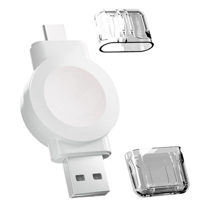 1 Pack Smart Watch Wireless Charger, Portable Magnetic Cordless Travel Charger Suitable For IWatch