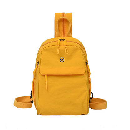 Multi-layer Nylon Backpack New Multi-purpose One Shoulder