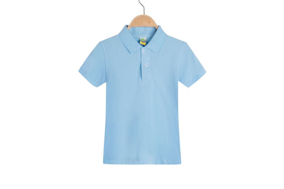Institutional Grade Lapel Cotton Uniform Tee