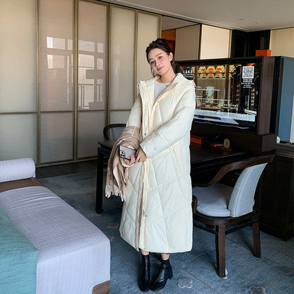 Women's Winter Mid-length Thickened Padded Jacket