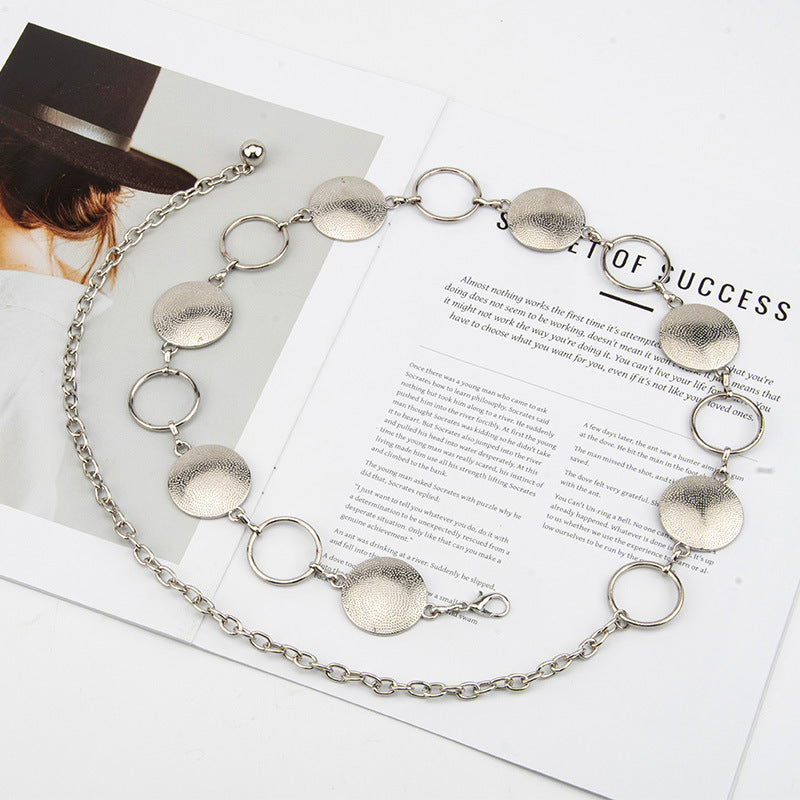 Waist Chain Ring Dress Decoration Belt